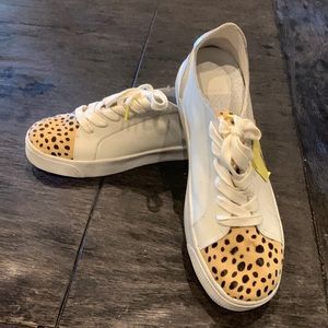Dolce Vita Sneaker with pop of Leopard